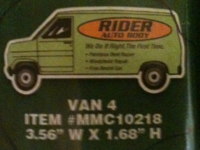 Van 4 Thin Stock Magnet
GM-MMC10218